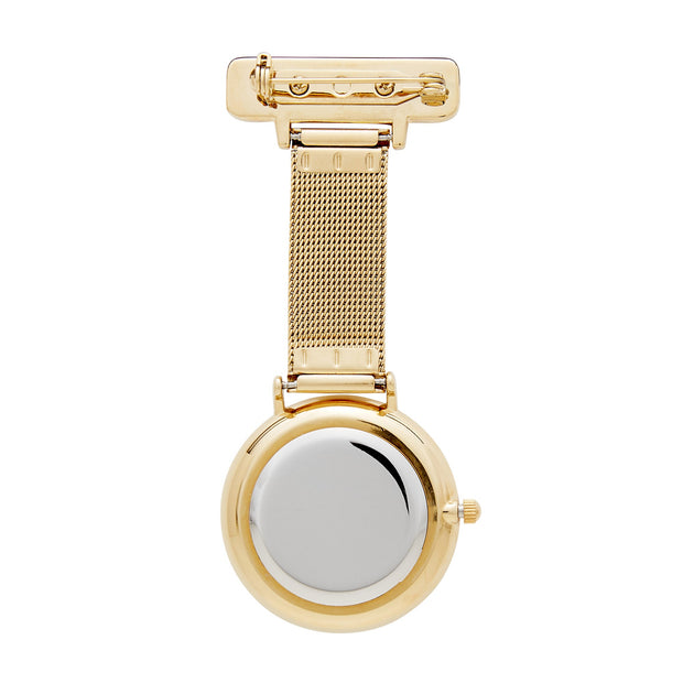 Aurora Glitter Rainbow/Gold Mesh Fob 35