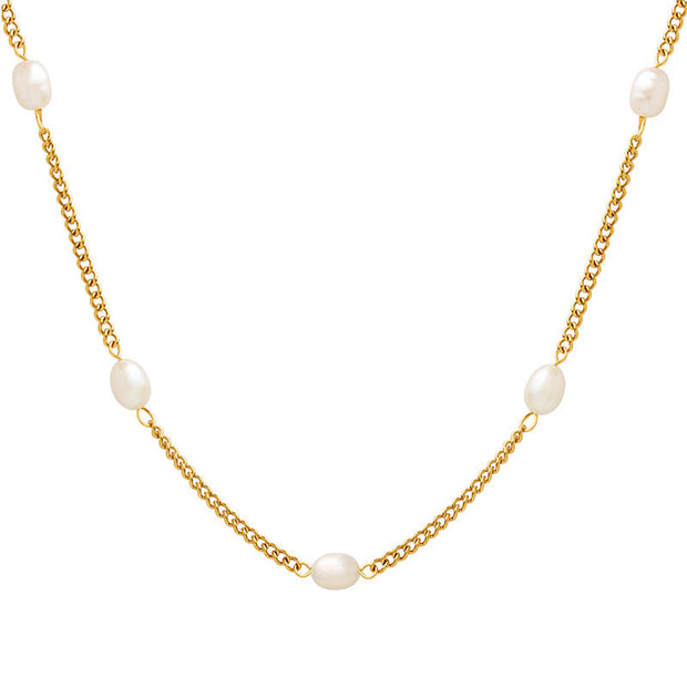 Isla Pearl Chain Necklace