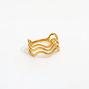Fay Triple Wave Ring