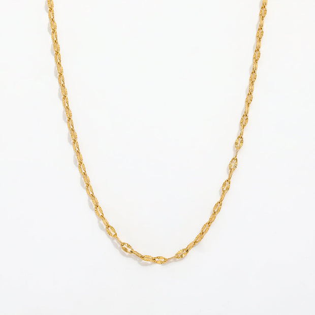 Letitia Dainty Sunburst Choker Necklace