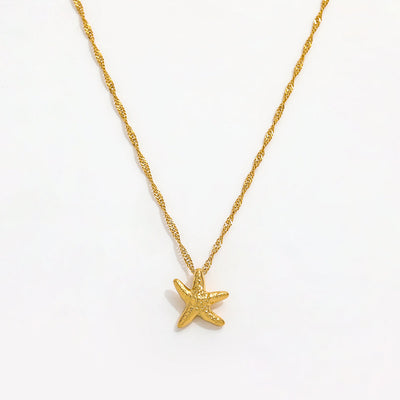 Hazel Starfish Pendant Necklace