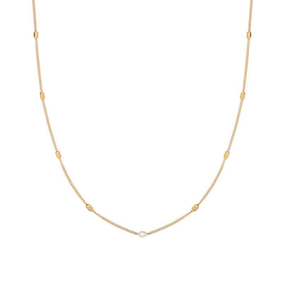 Nora Beaded Pearl Necklace