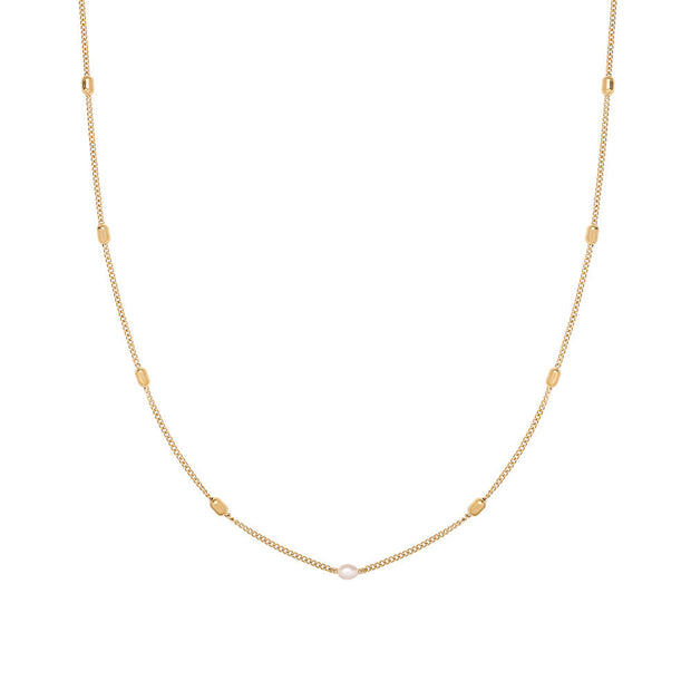 Nora Beaded Pearl Necklace