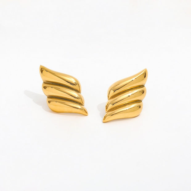 Orelia Oversized Ridge Studs