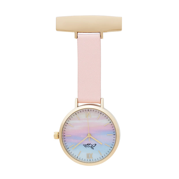 Meraki Sunset/Gold/Blush Leather Fob 35