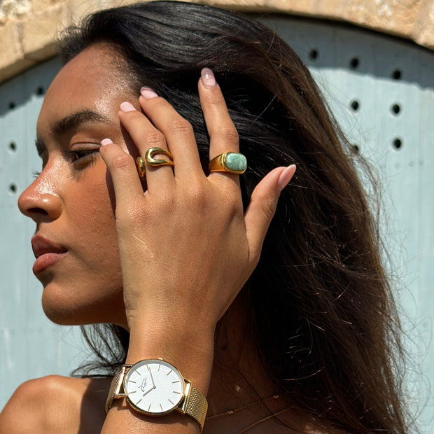 Giada Chunky Stone Ring