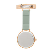 Meraki White/Rose Gold/Sage Leather Fob 35