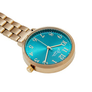 Meraki teal/gold link Fob 35