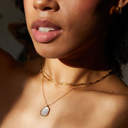 HALLIE SHELL PENDANT NECKLACE