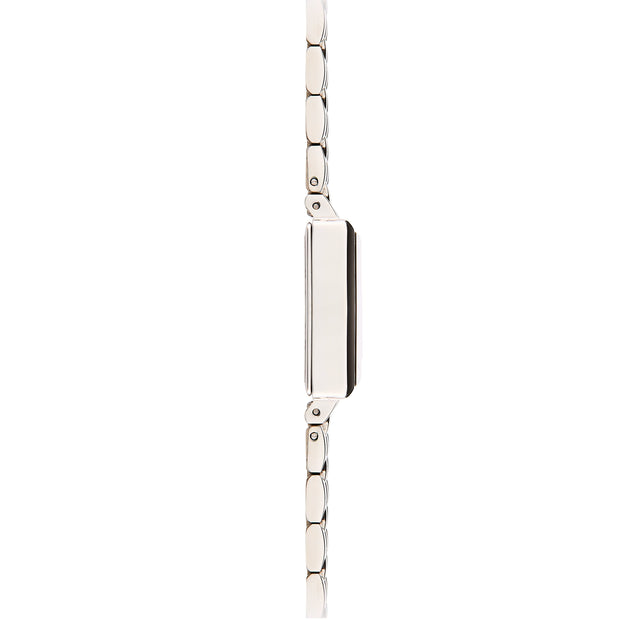 Quaintrelle Square White/Silver Link 22*24mm
