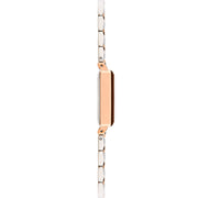 Quaintrelle Square Rose Gold/Silver Link 22*24mm
