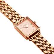 Quaintrelle Square Rose Gold Link 22*24mm