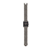 Quaintrelle Square Rose Gold/Gunmetal Link 22*24mm