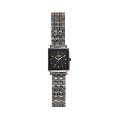 Quaintrelle Square Rose Gold/Gunmetal Link 22*24mm