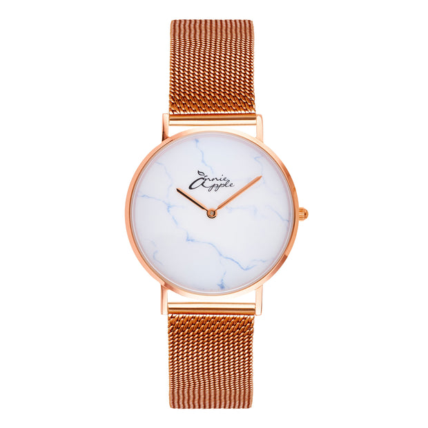 Jumeirah Marble/Rose Gold Interchangeable 36