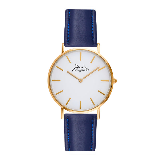 Jumeirah White/Gold/Blue Interchangeable 36