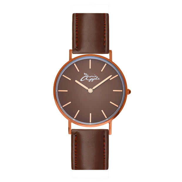 Jumeirah Rose Gold/Mocha Interchangeable 36