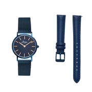 Metanoia Rose Gold/Blue Petite Interchangeable 28