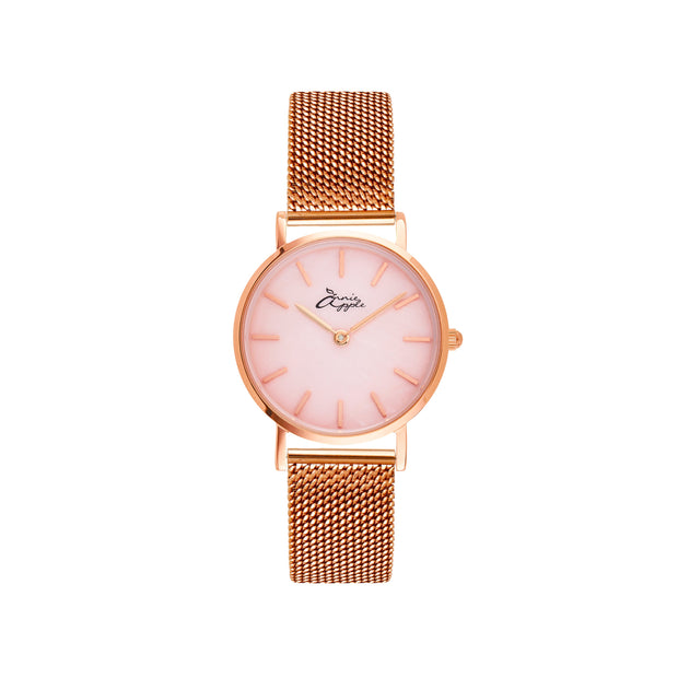 Metanoia Rose Gold/Pink Seashell Petite Interchangeable 28