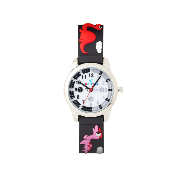 Fun Time Dinosaur Family Silicon Kids Watch