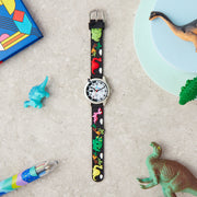 Fun Time Dinosaur Family Silicon Kids Watch