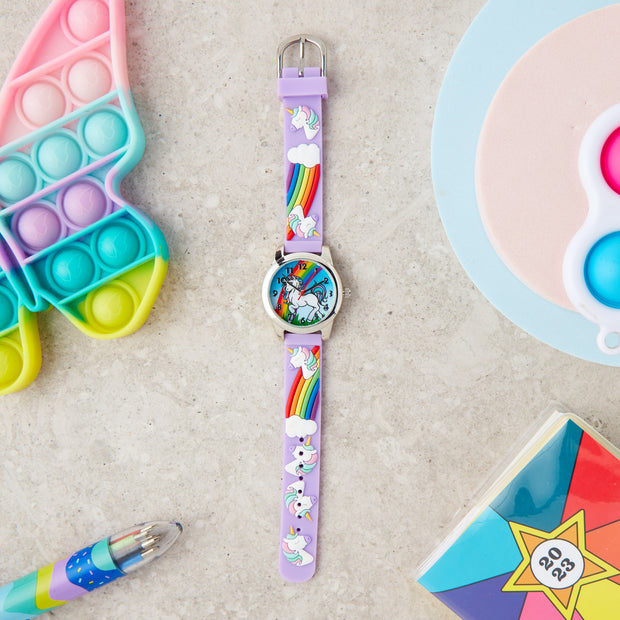 Fun Time Unicorn Silicon Kids Watch