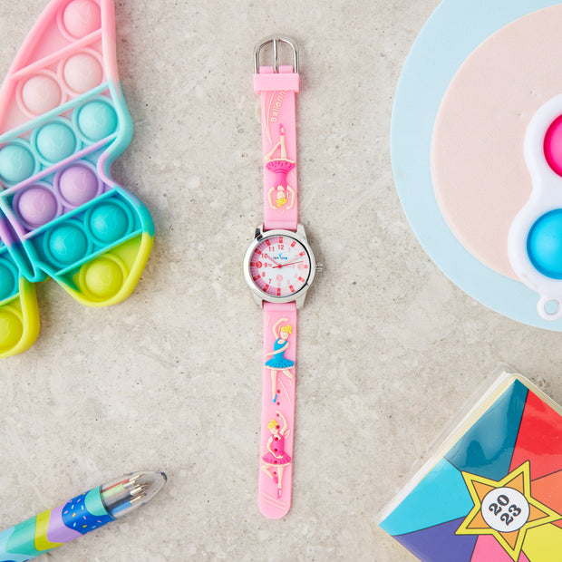 Fun Time Ballerina Silicon Kids Watch