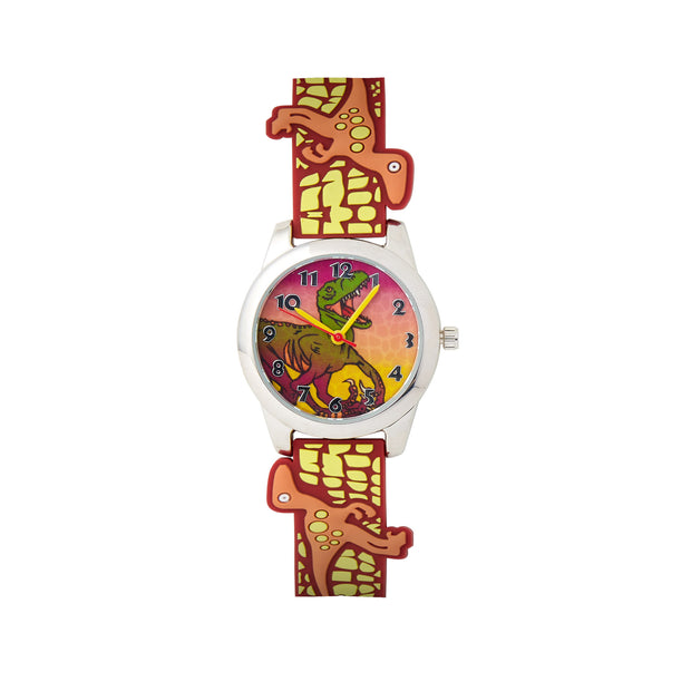 Fun Time Dinosaur Silicon Kids Watch (Raptor)