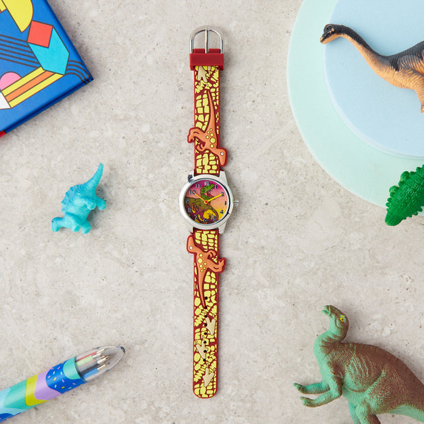 Fun Time Dinosaur Silicon Kids Watch (Raptor)