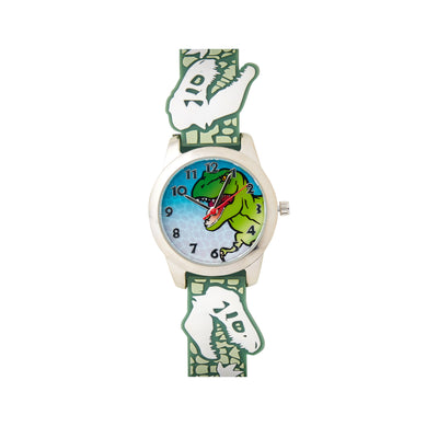 Fun Time Dinosaur Silicon Kids Watch (T-Rex)