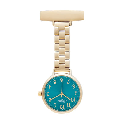 Meraki teal/gold link Fob 35