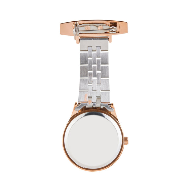 Callista Marble/Silver/Rose Gold Link Fob 35