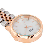 Callista Mother Of Pearl/Rose Gold/Silver Link Fob 35