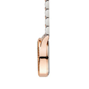 Callista Mother Of Pearl/Rose Gold/Silver Link Fob 35