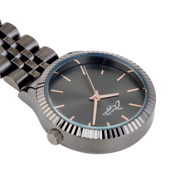 Callista Rose Gold/Gunmetal Link Fob 35