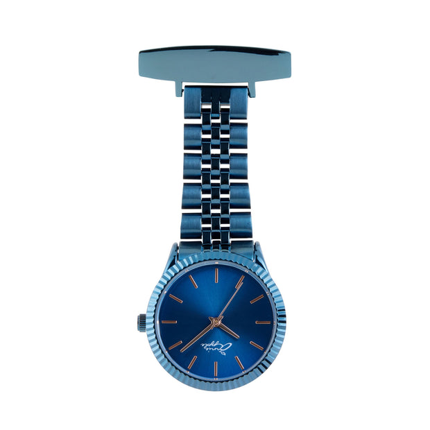 Callista Rose Gold/Blue Link Fob 35