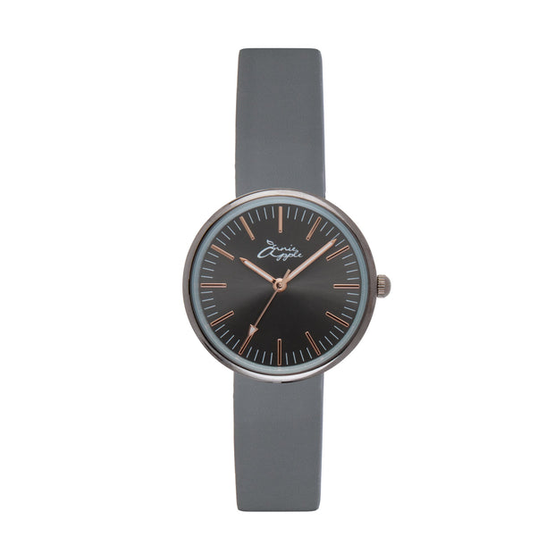 Venus Interchangeable Rose Gold/Gunmetal/Grey Leather
