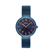 Venus Interchangeable Rose Gold/Blue Mesh