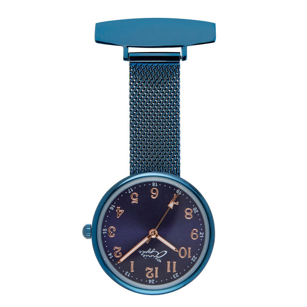 Venus Interchangeable Rose Gold/Blue Mesh