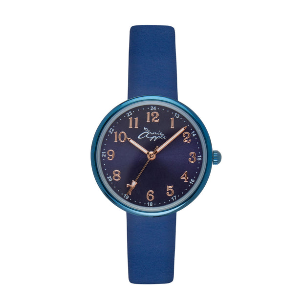 Venus Interchangeable Rose Gold/Blue Mesh
