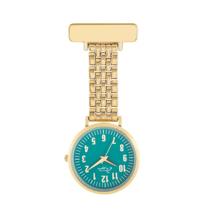 Aurora Emerald/Gold Link Fob 35