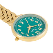Aurora Emerald/Gold Link Fob 35
