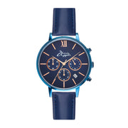 Marseille Rose Gold/Blue Multifunctional Interchangeable 38