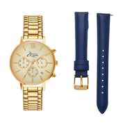Marseille Gold/Blue Multifunctional Interchangeable 38