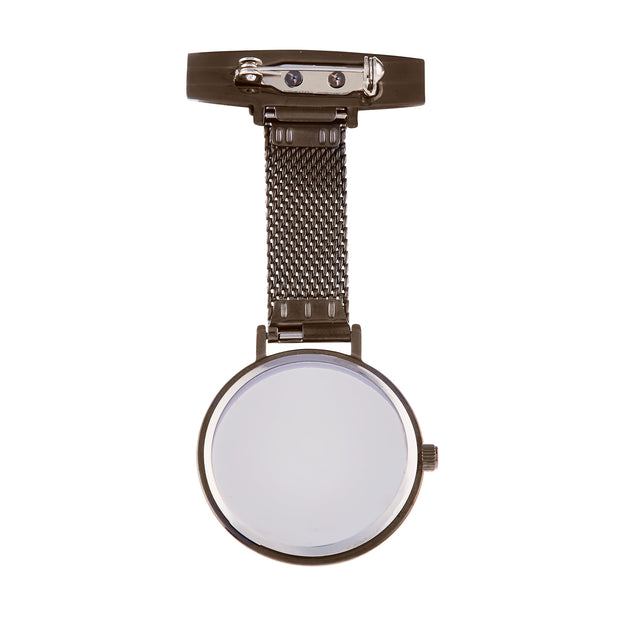 Meraki Rose Gold/Gunmetal Mesh Fob 35