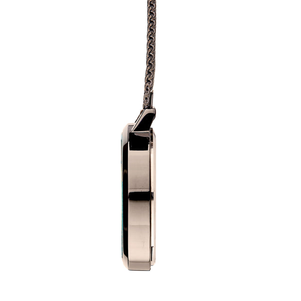 Meraki Rose Gold/Gunmetal Mesh Fob 35