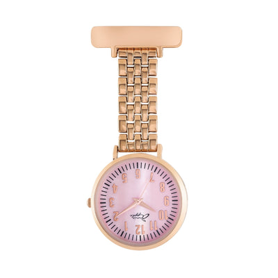 Aurora Pink Mother of Pearl/Rose Gold Link Fob 35
