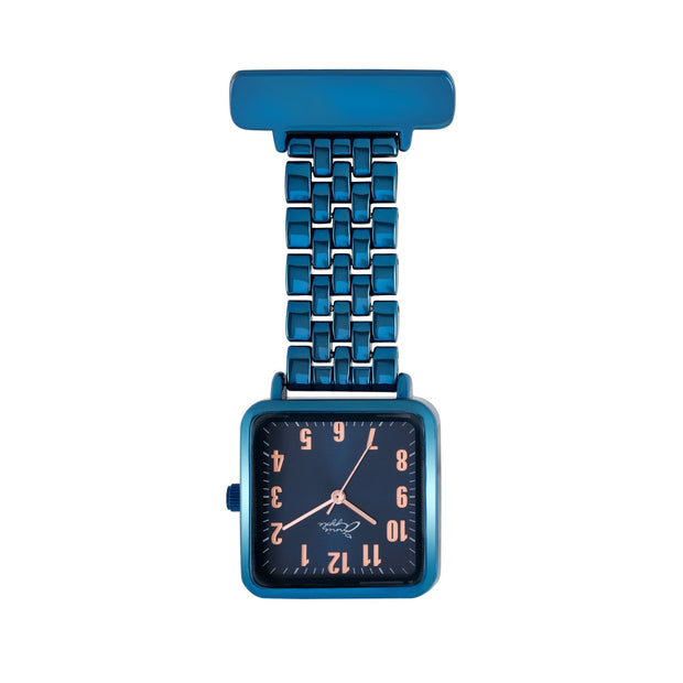 Eunoia Rose Gold/Blue Link Fob 28