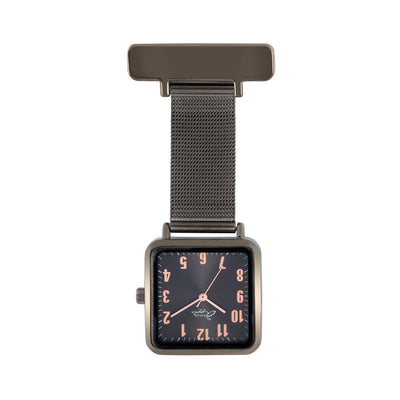 Eunoia Rose Gold/Gunmetal Mesh Fob 28