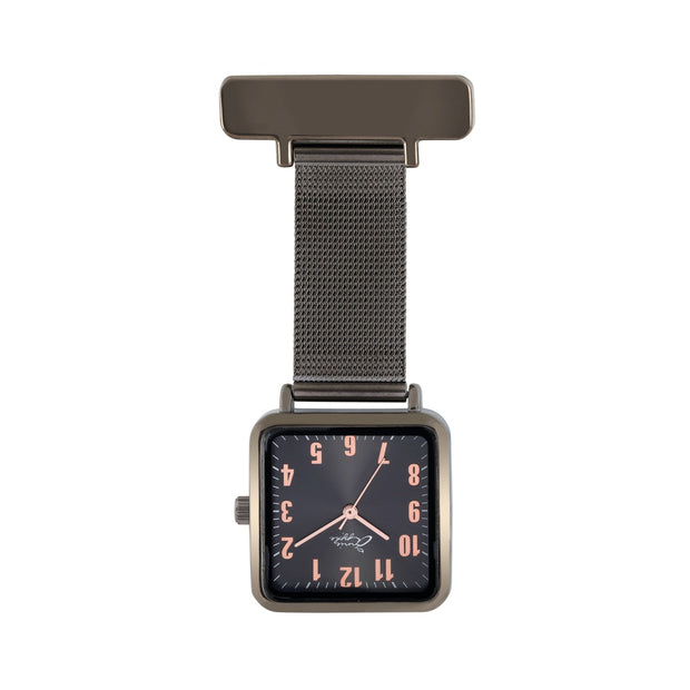 Eunoia Rose Gold/Gunmetal Mesh Fob 28